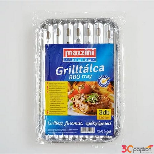 Grilltálca 3db MAZZINI