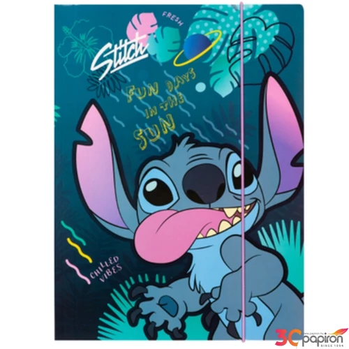 Gumis mappa A4 - Stitch 3,