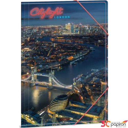 Gumis mappa A4 Ars Una 24' City light-London (5438) 50214389