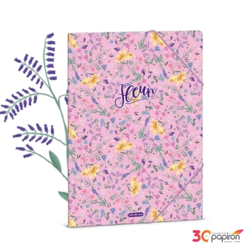 Gumis mappa A4 Ars una 24' Fleur (5366) virág 50213665