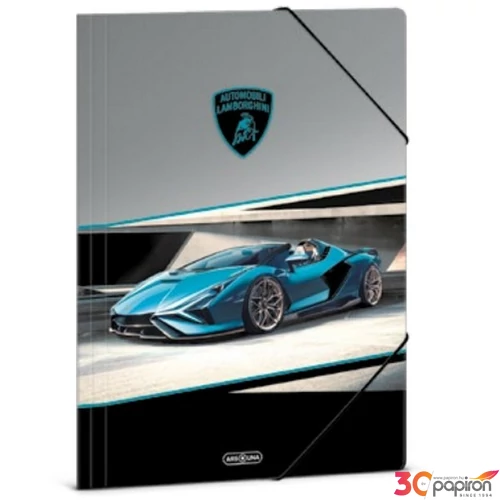 Gumis mappa A4 Ars una 24' Lamborghini (5336) autó 50213368