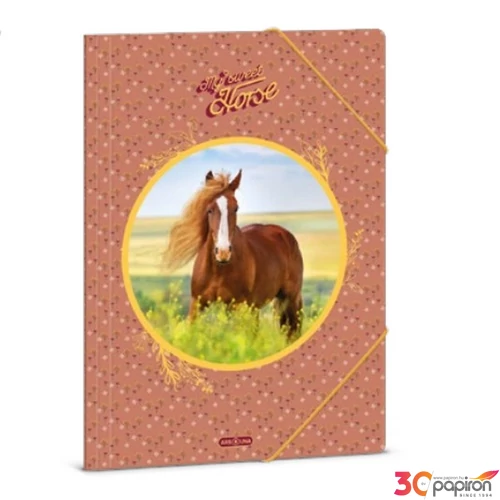 Gumis mappa A4 Ars una 24' My Sweet Horse (5358) ló 50213580