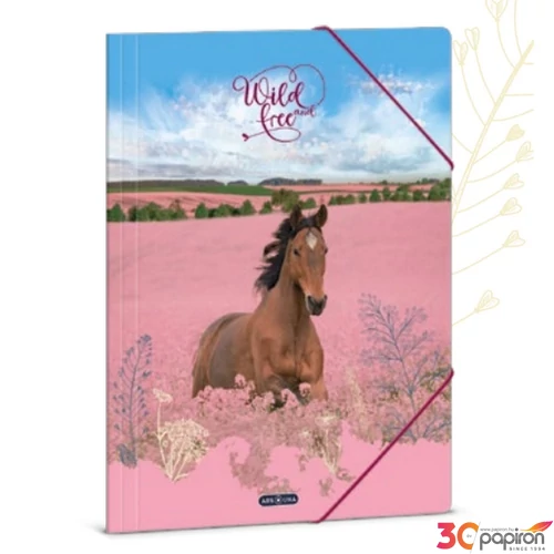 Gumis mappa A4 Ars una 24' Wild and Free (5359) Ló 50213597