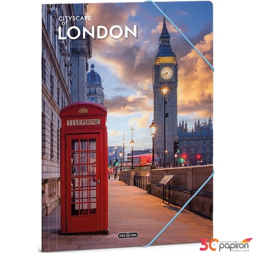 Gumis Mappa A4 Ars Una 25 Cityscape-London (5507) 25 50215072