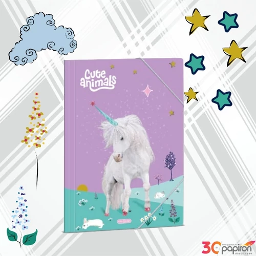 Gumis Mappa A4 Ars Una 25 Cute Animals Unicorn (5448) 25 50214488
