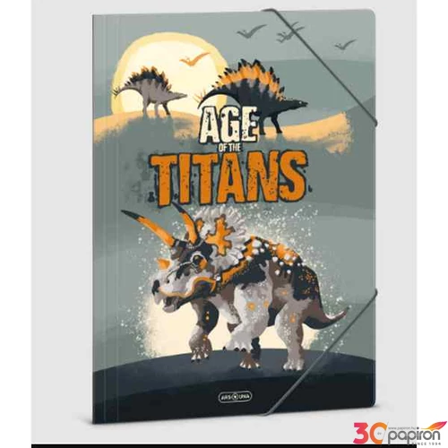 Gumis mappa A4 Ars Una 23' Age of the Titans (5261) 23 dínó 50212613 prémium