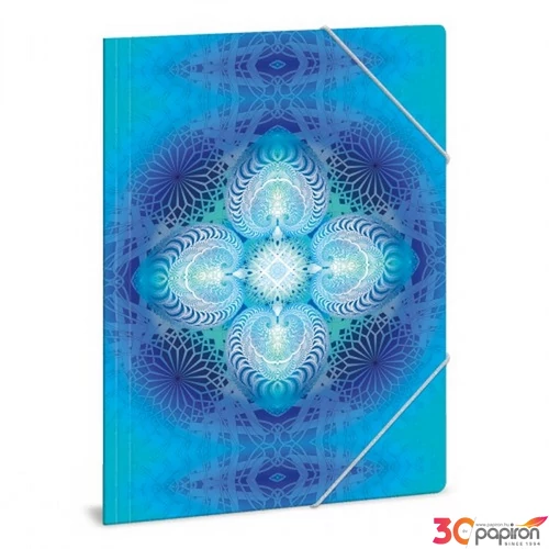 Gumis mappa A4 Ars Una Mandala Blue Hope (5221) 50212217 prémium