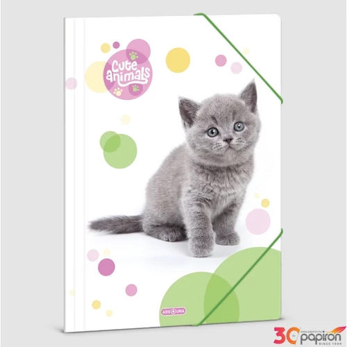 Gumis mappa A4 Ars Una Cuki-Brit rövid szörű macska (5305) 23 50213054 prémium