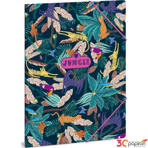 Gumis mappa A4 Ars Una Jungle (5062) 21 50210626 prémium