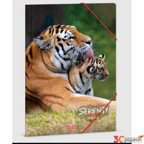 Gumis mappa A4 Ars Una Serenity-tiger (5332) 23 50213320 prémium