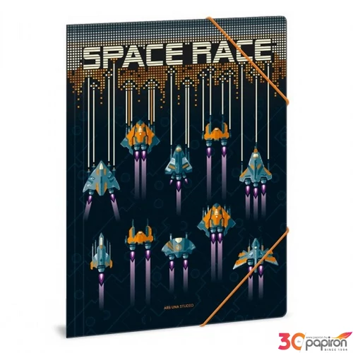 Gumis mappa A4 Ars Una Space Race (5143) 22 50211432 prémium