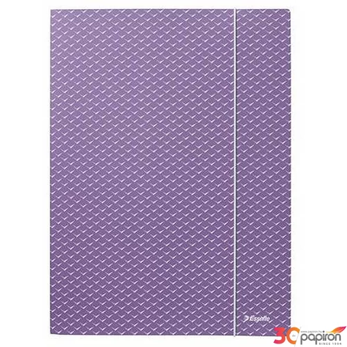 Gumis mappa A4 Esselte karton, Colour`Breeze, levendula E628495