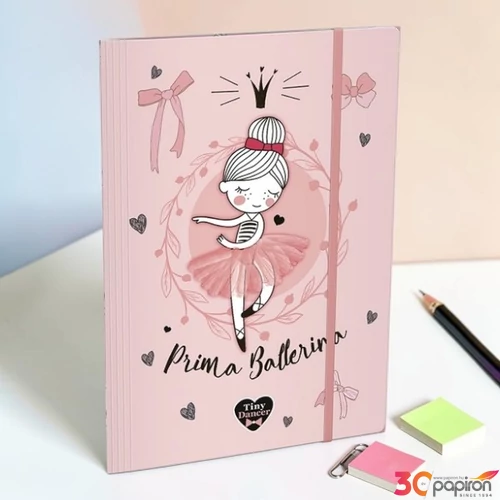 Gumis mappa A4 Lizzy 26 Tiny Dancer Lovely Ballerina 