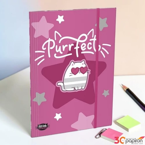 Gumis mappa A5 Lizzy 26 Kittok Stars Purrfect 