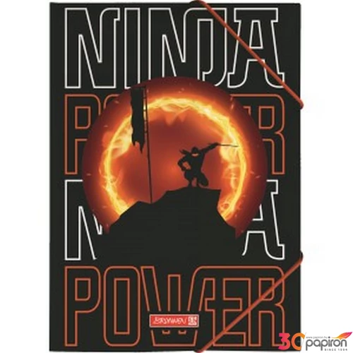 Gumis mappa BRUNNEN  A/4  PP   Ninja  024    1041604