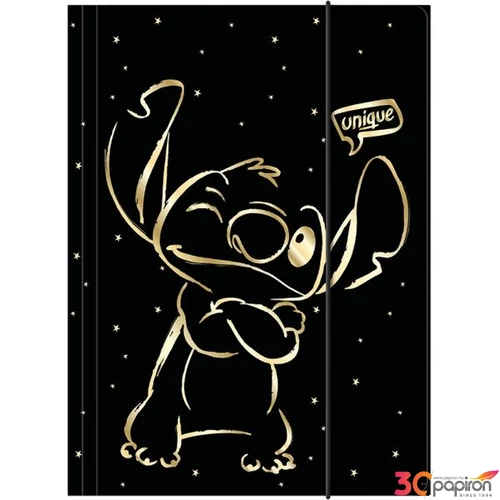 Gumismappa 1 - Stitch Gold A4, karton