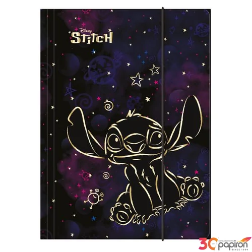 Gumismappa 2 - Stitch Gold A4, karton