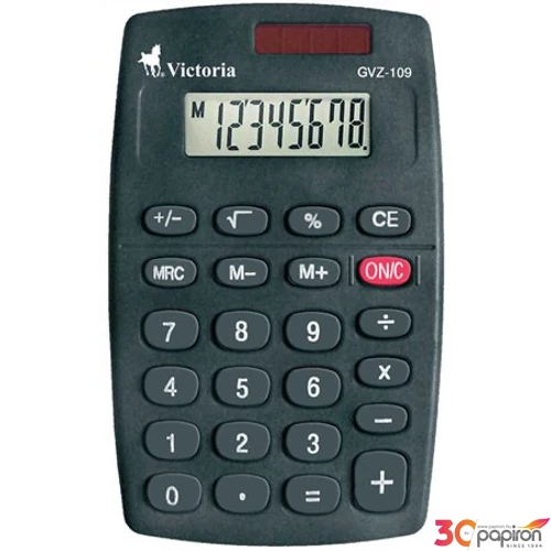 Számológép Victoria GVZ-109 Zsebszámológép 8 digites Victoria KC-109