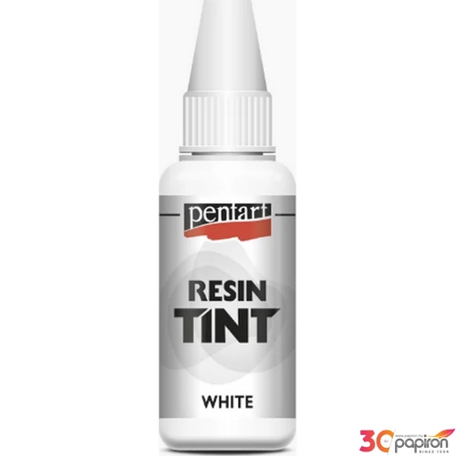 Gyantaszínező tinta 20 ml fehér