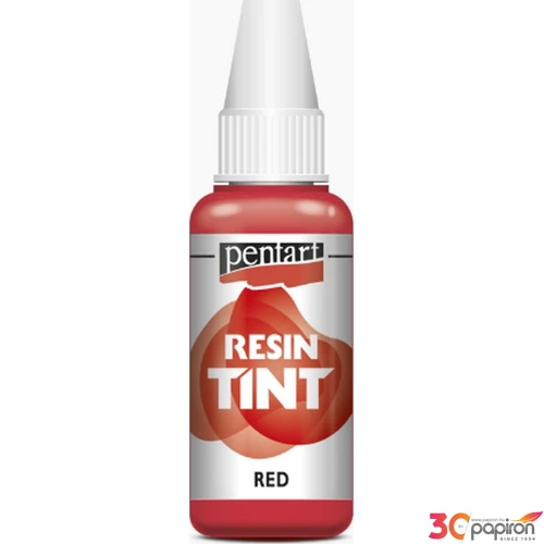 Gyantaszínező tinta 20 ml piros
