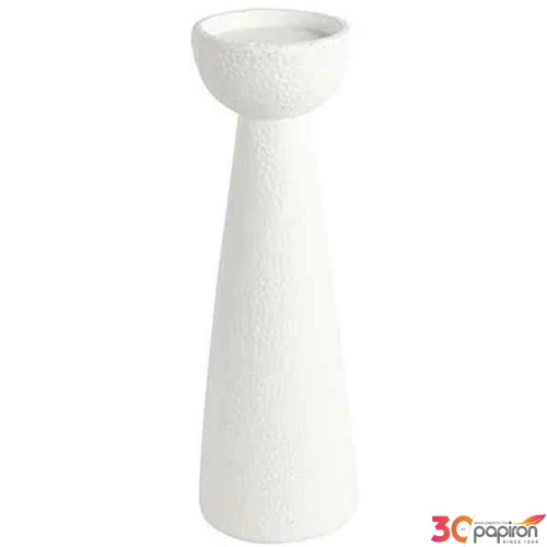 Gyertyatartó fehér mécsestartó Candleh rd Mikela S white SDDST53