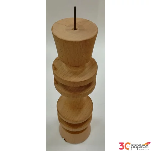 Gyertyatartó gyűrűs 23cm-es