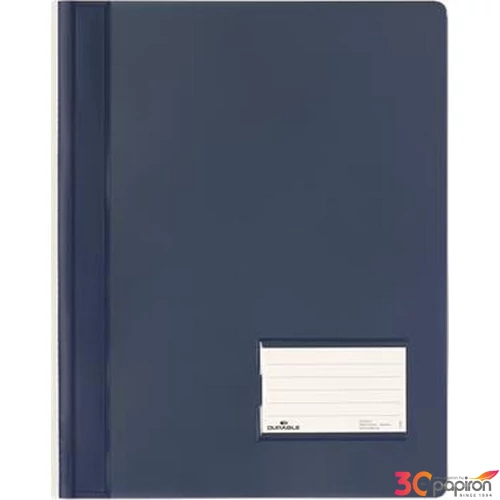 Gyorsfűző, A4 Durable extra erős, széles, sötétkék DB268007