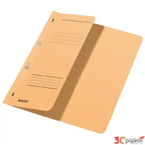 Gyorsfűző A4 Leitz karton, feles, chamois E37400011