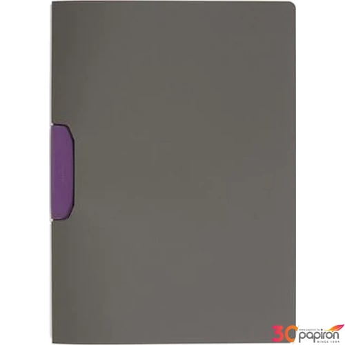 Gyorsfűző klipes A4 Durable lila DB230411