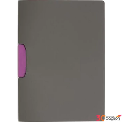 Gyorsfűző klipes A4 Durable pink DB230407