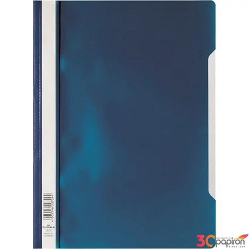 Gyorsfűző PP A4 Economy DURABLE, sötétkék DB257307