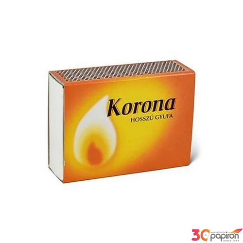 Gyufa hosszú kb. 100 szál KORONA