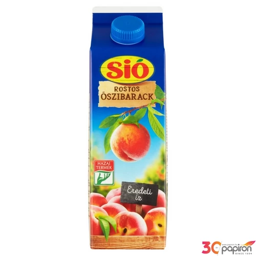 Gyümölcsital 20% 1 l SIÓ őszibarack