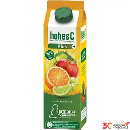 Gyümölcslé 100% 1l HOHES C narancs-alma-szőlő-lime KHIH07