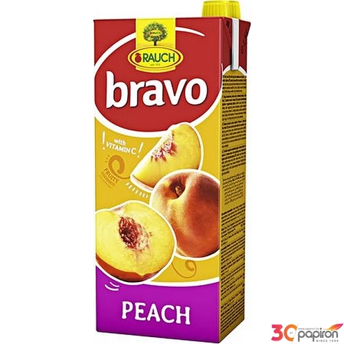 Gyümölcslé 25% Rauch 1,5l Bravo őszibarack KHI162