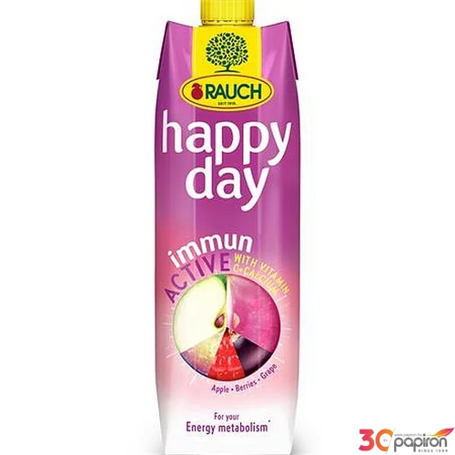 Gyümölcslé 60% 1l RAUCH Happy day Immun Active