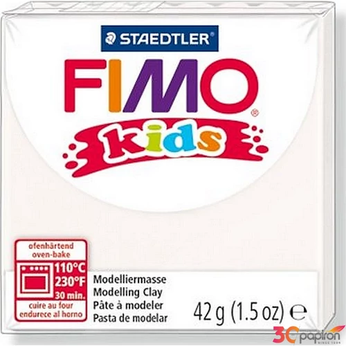 Gyurma 42 g Fimo égethető Kids fehér FM80300