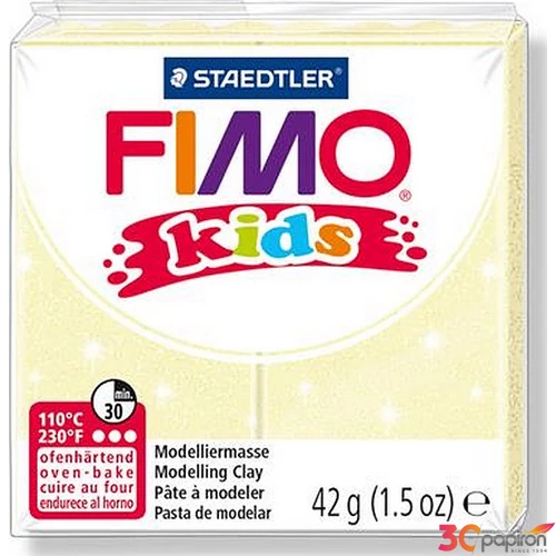 Gyurma 42 g Fimo égethető Kids gyöngyház sárga FM8030106