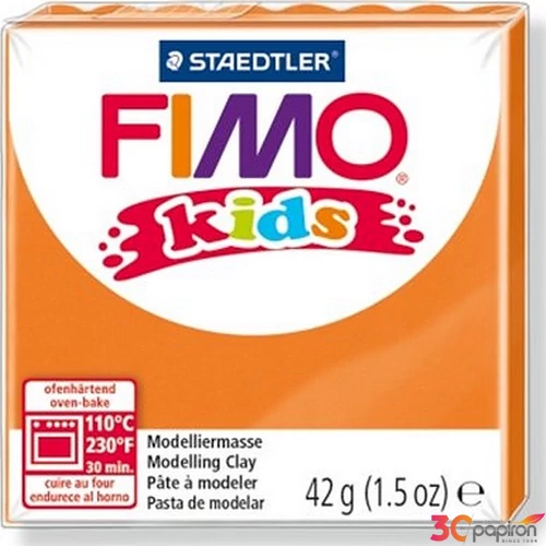 Gyurma 42 g Fimo égethető Kids narancssárga FM80304