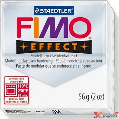 Gyurma 56 g Fimo égethető Effect áttetsző FM8020014