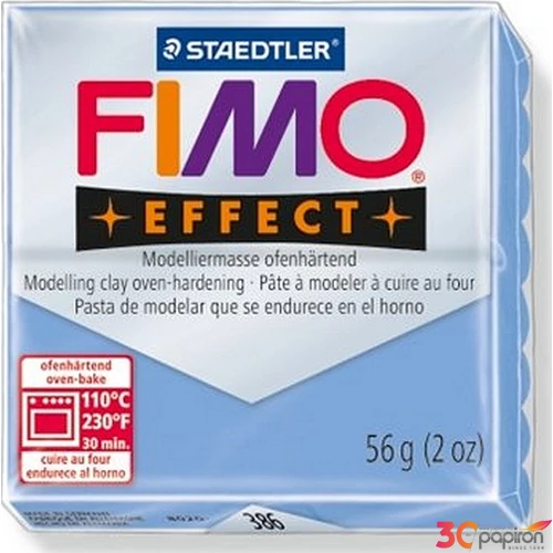 Gyurma 56 g Fimo égethető Effect kékachát FM8020386