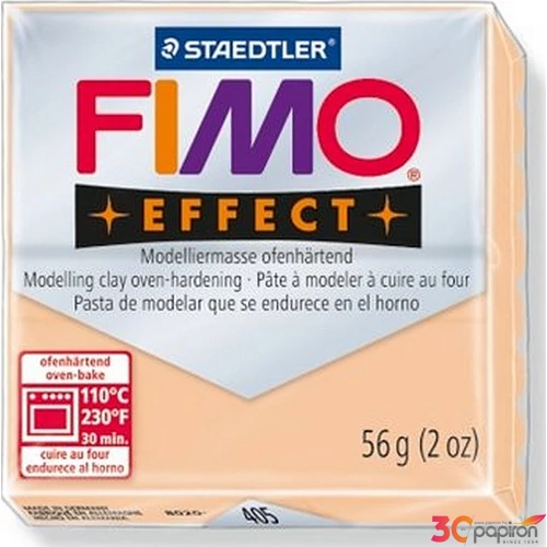Gyurma 56 g Fimo égethető Effect pasztell őszibarack FM8020405