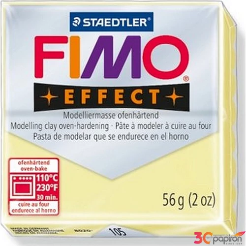 Gyurma 56 g Fimo égethető Effect pasztell vanília FM8020105