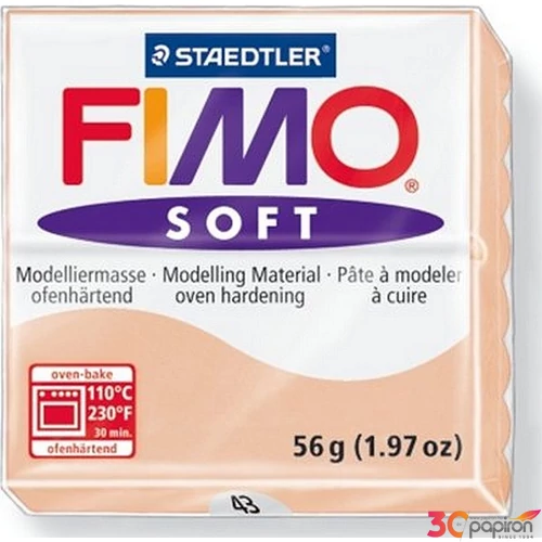 Gyurma 56 g Fimo égethető Soft bőrszín FM802043