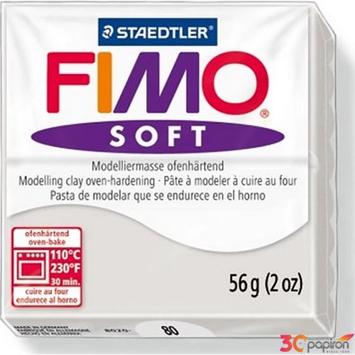 Gyurma 56 g Fimo égethető Soft delfinszürke FM802080