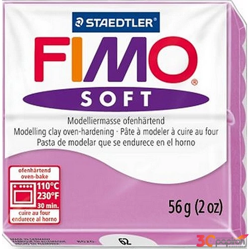 Gyurma 56 g Fimo égethető Soft levendula FM802062