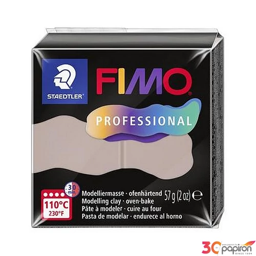 Gyurma 57g Fimo égethető, Professional, taupe