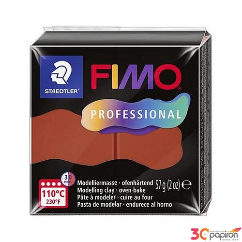 Gyurma 57g Fimo égethető, Professional, terrakotta