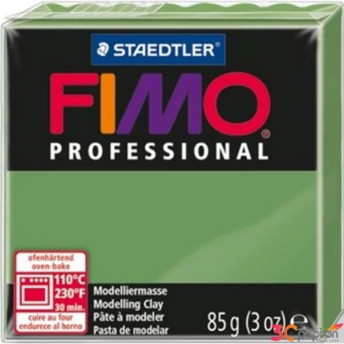 Gyurma 85 g Fimo égethető Professional levél zöld FM800457