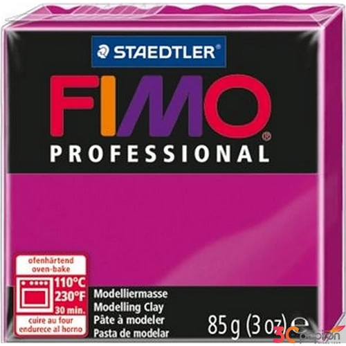 Gyurma 85 g Fimo égethető Professional magenta FM8004210